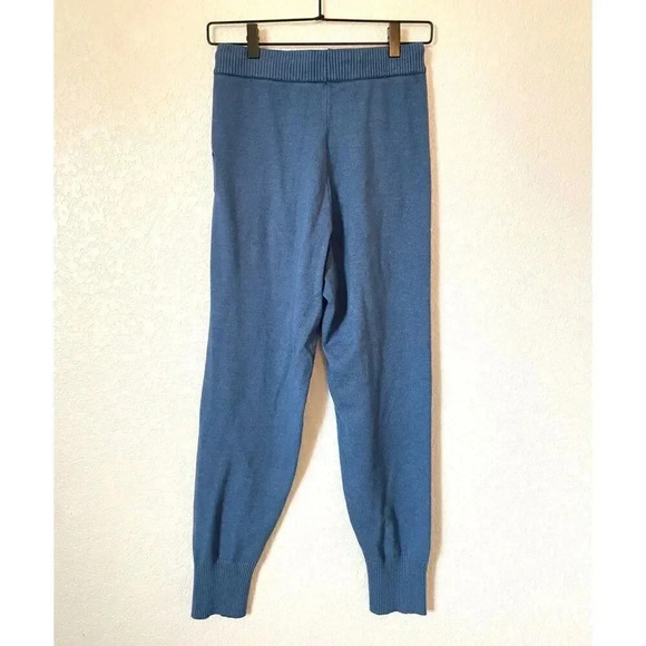 Blue Knit Lounge Sweater Joggers, Size Small - Picture 2 of 7